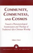 Community, Communitas, And Cosmos