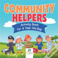 Community Helpers Activity Book For 4 Year Old Boy
