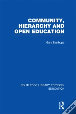 Capa do artigo Community, Hierarchy And Open Education (Rle Edu L)
