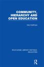 Community, Hierarchy And Open Education (Rle Edu L) - Preview