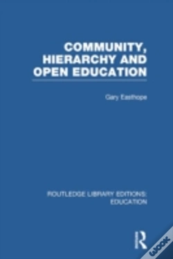 Capa do artigo Community, Hierarchy And Open Education (Rle Edu L)