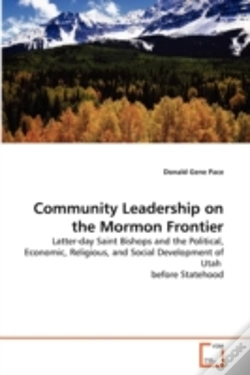 Capa do artigo Community Leadership On The Mormon Frontier