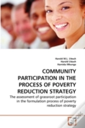 Community Participation In The Process Of Poverty Reduction Strategy