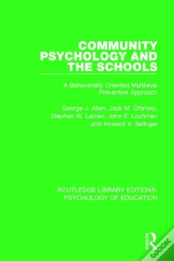 Capa do artigo Community Psychology And The Schools