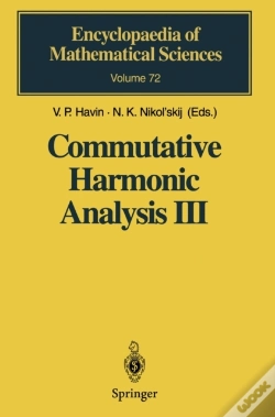 Capa do artigo Commutative Harmonic Analysis Iii