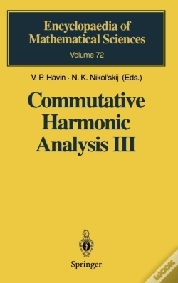 Capa do artigo Commutative Harmonic Analysis
