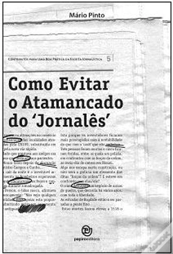 Capa do artigo Como Evitar o Atamancado do Jornalês