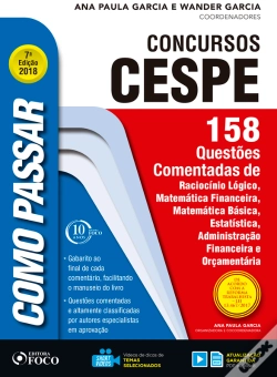 Capa do artigo Como Passar Em Concursos Cespe: 158 Questões Comentadas