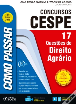 Capa do artigo Como Passar Em Concursos Cespe: Direito Agrário