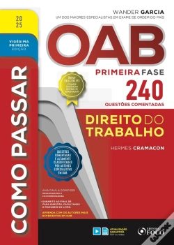 Capa do artigo Como Passar Oab Primeira Fase - 240 Questões Comentadas - Direito Do Trabalho