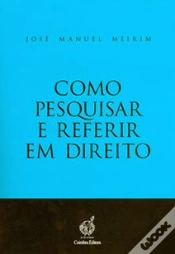 Capa do artigo Como Pesquisar e Referir em Direito
