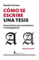 Cómo Se Escribe Una Tesis