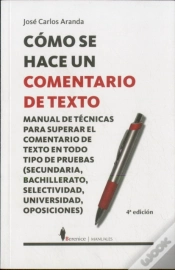 Capa do artigo Cómo Se Hace Un Comentario De Texto