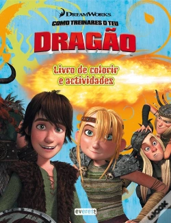 Capa do artigo Como Treinares o Teu Dragão- Colorir e Actividades