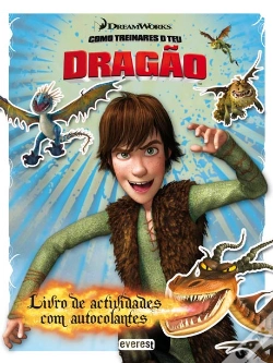 Capa do artigo Como Treinares o Teu Dragão - Livro de Actividades e Autocolantes