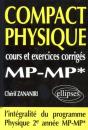 Compact Physique - Cours Et 160 Exercices Corrigés De Mp - Mp* - Preview