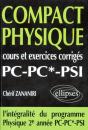 Compact Physique - Cours Et 240 Exercices Corrigés De Pc - Pc* - Preview