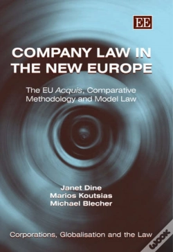 Capa do artigo COMPANY LAW IN THE NEW EUROPE