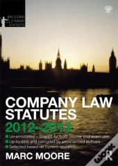 Company Law Statutes 2012-2013