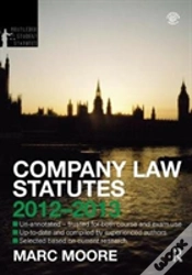 Capa do artigo Company Law Statutes 2012-2013