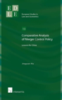Comparative Analysis Merger Control - Preview