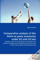 Comparative Analysis Of The Limits To Party Autonomy Under Eu And Us Law