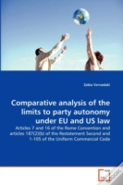 Capa do artigo Comparative Analysis Of The Limits To Party Autonomy Under Eu And Us Law