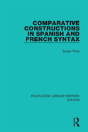 Comparative Constructions In Spanish And French Syntax - Preview