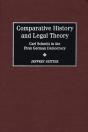 Comparative History And Legal Theory - Preview