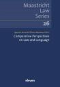 Comparative Perspectives On Law And Language - Preview