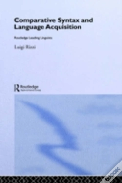 Capa do artigo Comparative Syntax And Language Acquisition