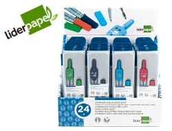 Capa do artigo Compasso liderpapel mk-2 com pega extra suave cores sortidas