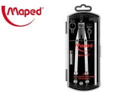Capa do artigo Compasso maped tecnico com roda central com alongamento 5 pecas