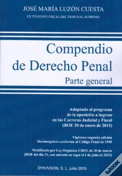 Capa do artigo Compendio De Derecho Penal. Parte General