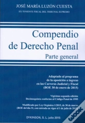 Capa do artigo Compendio De Derecho Penal. Parte General