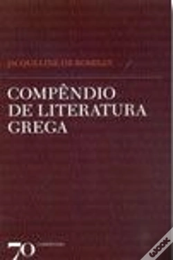 Capa do artigo Compêndio de Literatura Grega