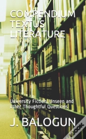 Capa do artigo Compendium Textus Literature