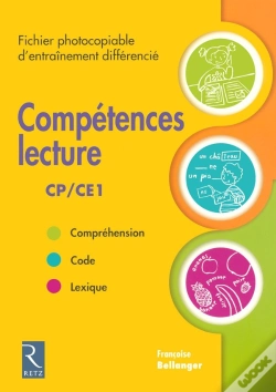 Capa do artigo Compétences Lecture ; Cp/Ce1 ; Fichier Photocopiable D'Entraînement Différencié