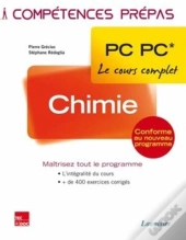 Competences Prepas : Chimie ; 2e Année Pc Pc