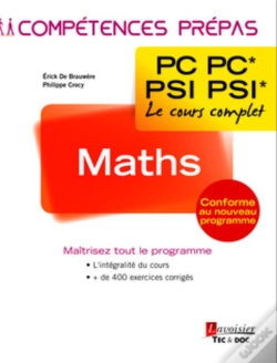Capa do artigo Competences Prepas : Mathématiques Pc Pc*-Psi Psi* (2e Année)