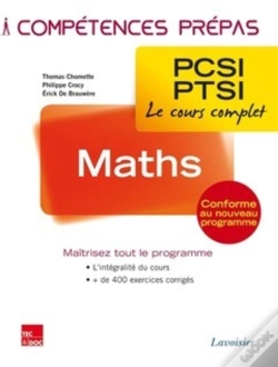 Capa do artigo Competences Prepas : Maths ; Pcsi-Ptsi 1re Année