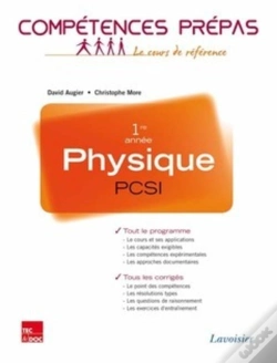 Capa do artigo Competences Prepas : Physique ; Pcsi 1re Année