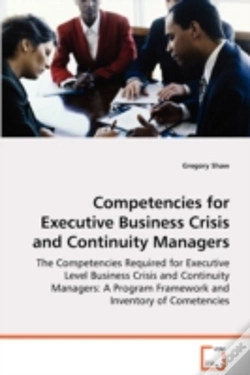 Capa do artigo Competencies For Executive Business Crisis And Continuity Managers