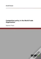 Competition Policy In The World Trade Organization
