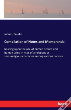 Capa do artigo Compilation Of Notes And Memoranda