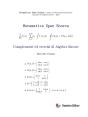 Complementi Ed Esercizi Di Algebra Lineare - Preview
