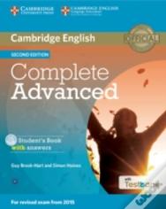 Complete Advanced Student'S Book With Answers With Cd-Rom With Testbank