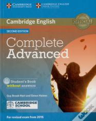 Complete Advanced Student's Book without Answers with CD-ROM Cambridge School Edition