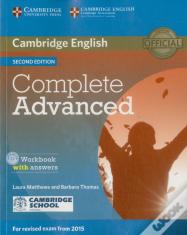 Complete Advanced Workbook with Answers with Audio CD Cambridge School Edition