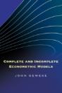Complete And Incomplete Econometric Models - Preview